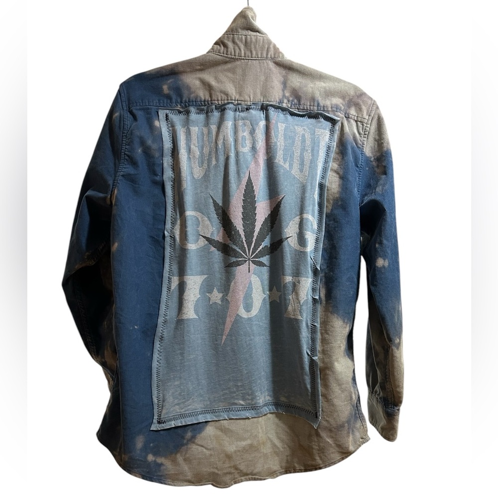 HUMBOLT COUNTY OG CA custom original ONE OF A KIND flannel creation by Rachelle